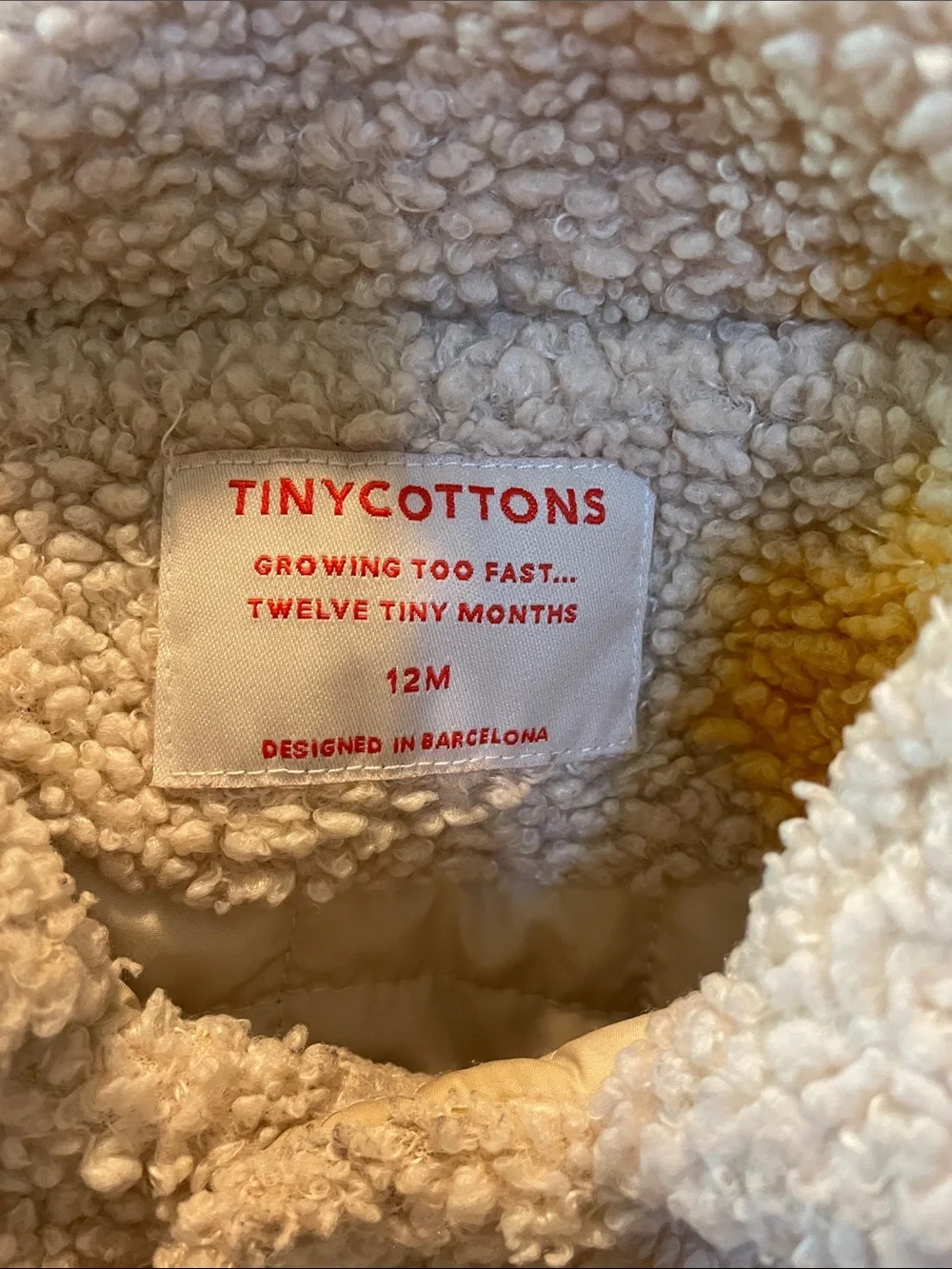Tinycottons soft sherpa